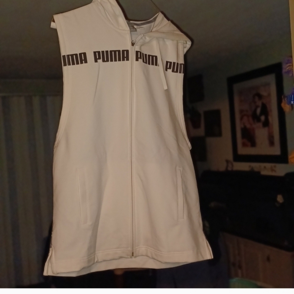 Puma Sleeveless Zip Hoodie